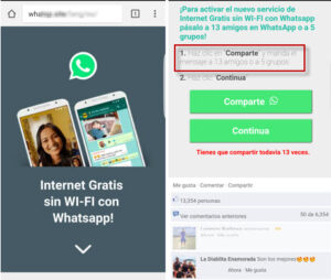 Lee más sobre el artículo Nuevo engaño en WhatsApp ofrece internet gratis sin Wi‑Fi